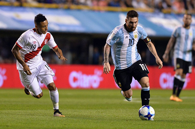 Argentina bất lực trong việc tìm kiếm chiến thắng trước Peru