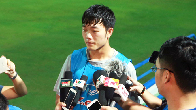 Tiền vệ Lương Xuân Trường: “Tôi đã sẵn sàng cho trận đấu với Campuchia”