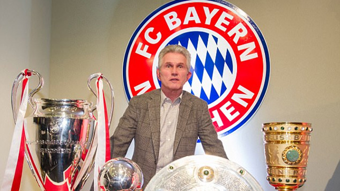 HLV Heynckes ký hợp đồng dẫn dắt Bayern lần thứ 4