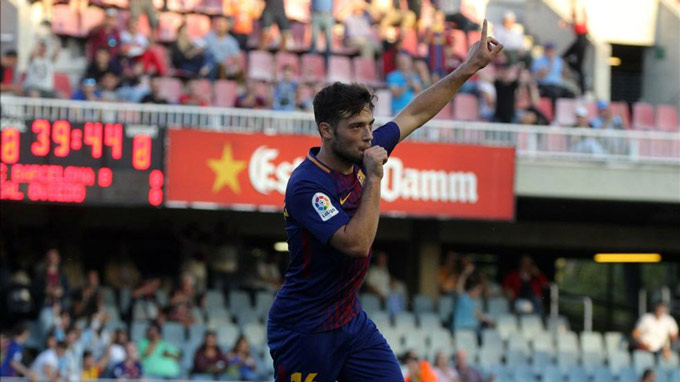 Barca thay thế Dembele bằng cầu thủ trẻ Jose Arnaiz