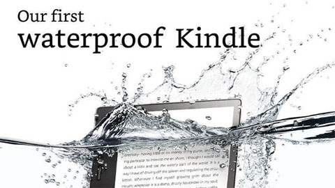 Amazon ra mắt máy đọc sách đầu tiên có khả năng chống nước