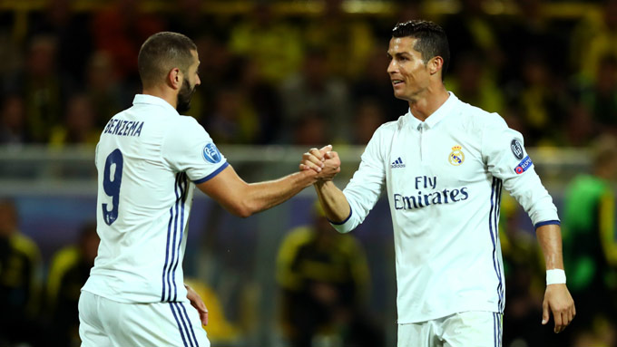 Đến vòng 8 Ronaldo và Benzema mới ghi bàn tại La Liga