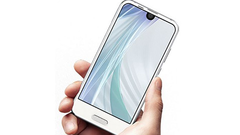 Sharp ra mắt smartphone giống iPhone X, chống nước IP68, chạy Android 8