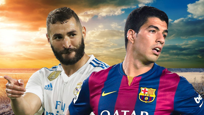 Suarez, Benzema & cơn ác mộng bất lực trước khung gỗ