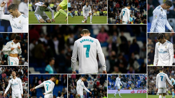 Ronaldo hoàn thành xuất sắc vai "tàng hình" trên sân Bernabeu