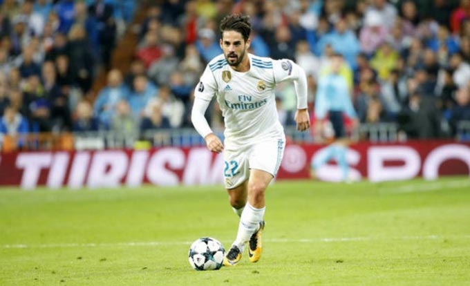 Isco đã chơi cực hay trong cả mùa 2016/17, nhưng không có tên trong đội hình tiêu biểu