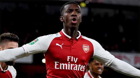 Edward Nketiah, sao trẻ vừa cứu Arsenal là ai?