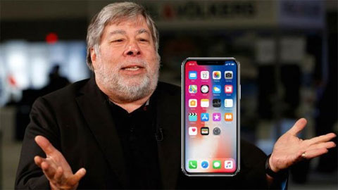 Đồng sáng lập Apple - Wozniak chê iPhone X vì Face ID