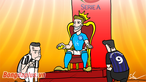 Inter và Juve cay đắng nhìn Napoli chiếm ngai vàng