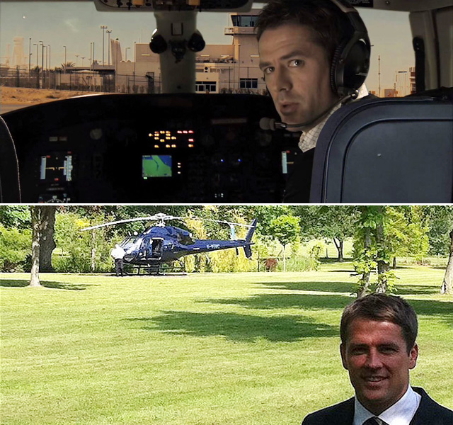 Owen đã có bằng lái trực thăng nhưng chẳng  bao giờ nghĩ đến chuyện mở hãng hàng không 