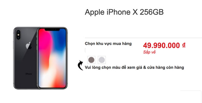 Dù iPhone X chưa lên kệ nhưng các nhà bán lẻ trong nước đã rao bán sản phẩm với giá lên tới 50 triệu đồng