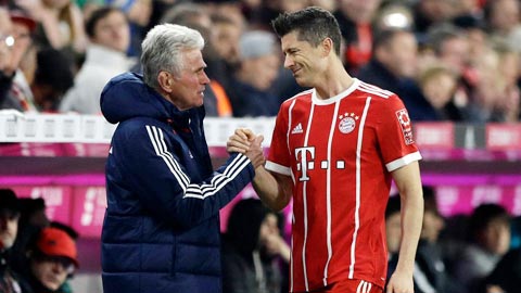 Bayern trở lại dẫn đầu Bundesliga: Mát tay như Heynckes