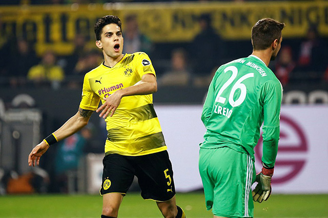 Bartra ghi bàn duy nhất cho Dortmund