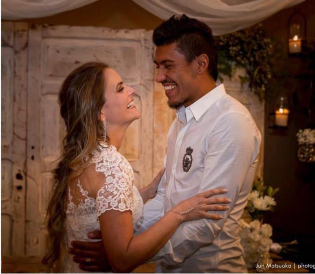 Paulinho tái hôn với Vivian vào năm ngoái