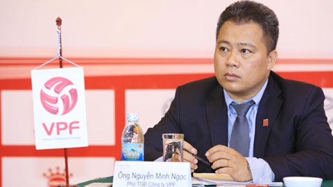 Ông Nguyễn Minh Ngọc - Trưởng BTC giải: 'Làm công tác tổ chức, ai cũng mong giải đấu hấp dẫn đến phút cuối'