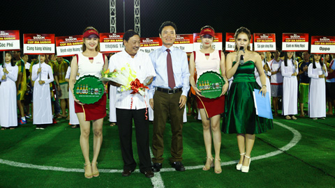 'Ở cúp Bia Sài Gòn, nhiều cầu thủ đạt trình độ thi đấu các giải QG'