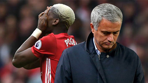 Sau tất cả, Mourinho cũng khóc vì Pogba