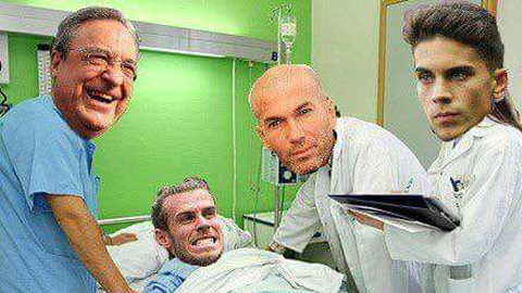 Ảnh chế: Bale được phong 'Lord chấn thương'