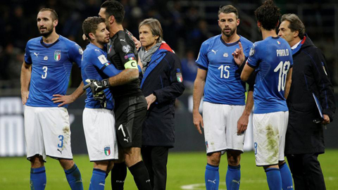 Italia không dự World Cup 2018 để lại hậu quả nặng nề