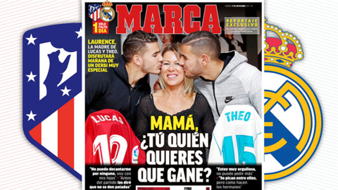Bà mẹ khó xử khi 2 con trai sắp đối đầu ở derby Madrid