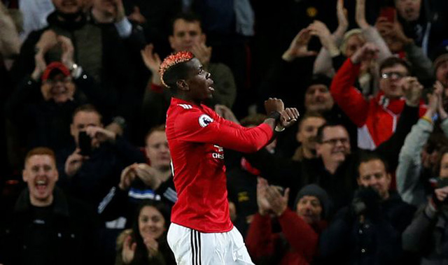 Pogba đánh dấu sự trở lại bằng 1 bàn thắng và 1 kiến tạo