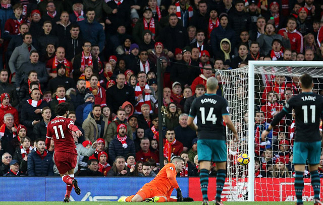 Salah là cầu thủ xuất sắc nhất bên phía Liverpool