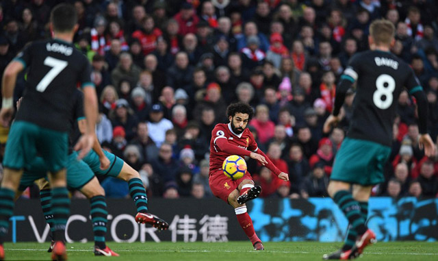Salah mở tỷ số cho Liverpool