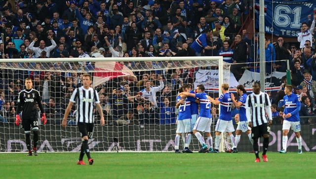 Sampdoria đã xuất sắc đánh bại Juventus, thậm chí dẫn trước 3-0 tới gần hết 90 phút
