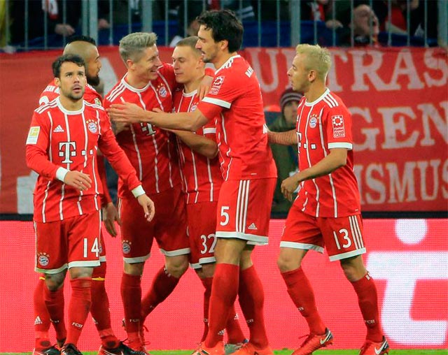 Bayern đã lấy lại được phong độ và càng ngày càng nới rộng khoảng cách với đội bám đuổi