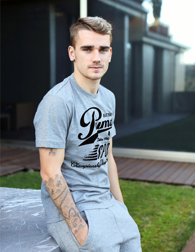 Antoine Griezmann (Atletico Madrid): cao 1m75, nặng 69kg