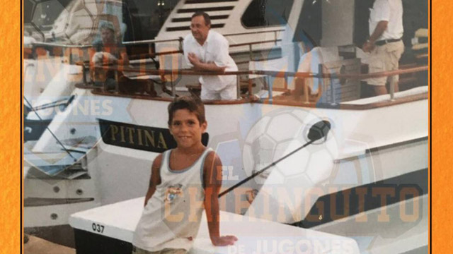 Tấm ảnh cậu bé Asensio bất ngờ chụp chung với chủ tịch Perez