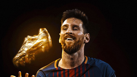 Messi nhận Chiếc giày vàng thứ tư trong sự nghiệp