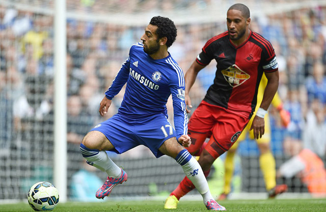 Salah không được ra sân nhiều ở Chelsea