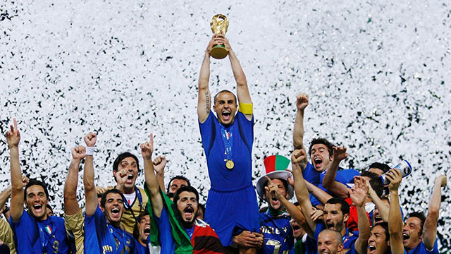 Nằm ở bảng tử thần, Italia xuất sắc lên ngôi vô địch lần thứ 4 trong lịch sử