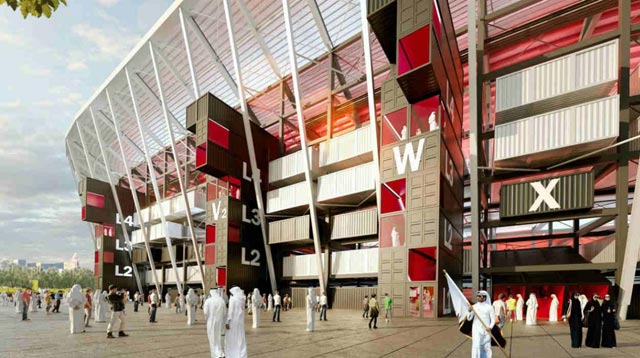 SVĐ Ras Abu Aboud được thiết kế đặc biệt để phục vụ World Cup 2022
