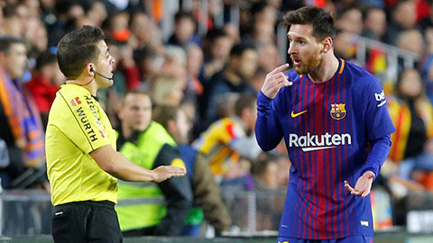 Nhà cái vẫn công nhận bàn thắng của Messi vào lưới Valencia