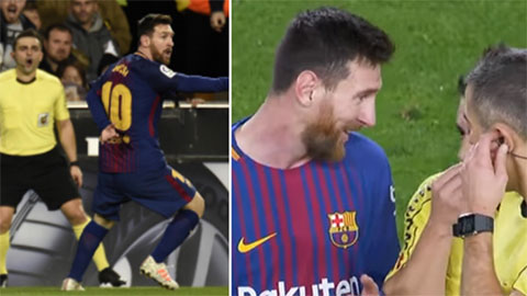 Messi nói gì khi không được công nhận bàn thắng?