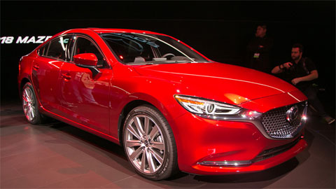 Mazda 6 2018 ra mắt với diện mạo mới, giá từ 568 triệu đồng
