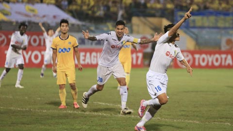 5 trận đấu bước ngoặt của Hà Nội FC tại V.League 2017