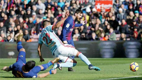 Barca có thể lu mờ, nhưng Messi luôn tỏa sáng