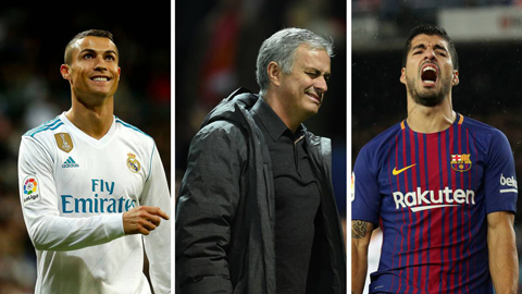 Ronaldo và Mourinho góp mặt trong Top 50 nhân vật bị ghét nhất