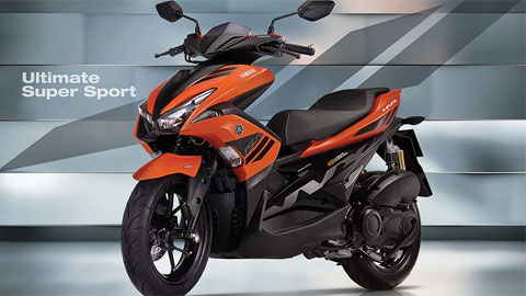 Yamaha NVX 155 ABS thêm màu cam đen, giá từ 52.7 triệu đồng