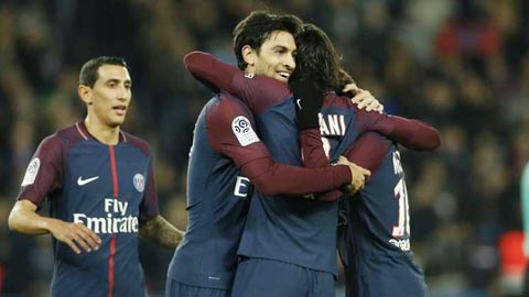 PSG vô địch lượt đi Ligue 1 đầy thuyết phục