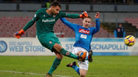Vòng 16 Serie A: Roma và Napoli cùng hòa thất vọng