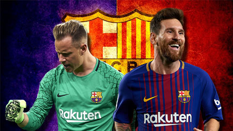 Messi và Ter Stegen, cột chống trời của Barca