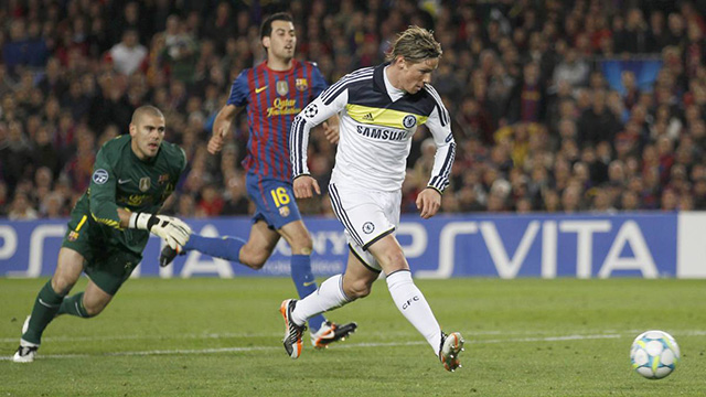 Torres từng nhấn chìm Barca ngay tại Nou Camp