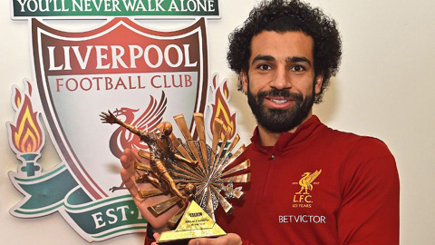 Salah nhận giải cầu thủ hay nhất châu Phi 2017 từ BBC