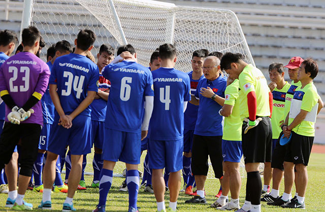 Chiều qua, U23 Việt Nam đã có buổi tập cuối cùng chuẩn bị cho trận gặp U23 Uzbekistan, trong khuôn khổ lượt cuối cùng bảng B giải giao hữu quốc tế M-150 Cup 2017.