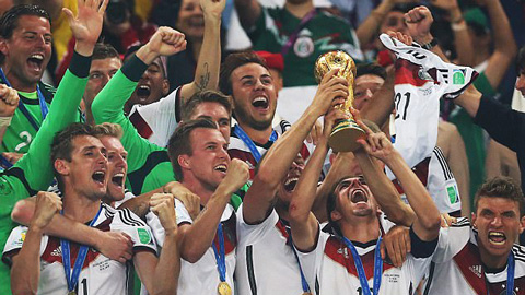 ĐT Đức được thưởng đậm nếu vô địch World Cup 2018