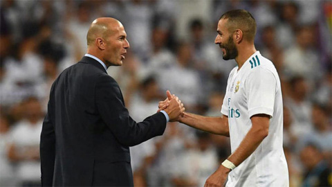 Hài lòng về Benzema, HLV Zidane không cần thêm tiền đạo